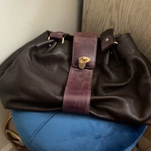 Purple Shoulder Bag $20